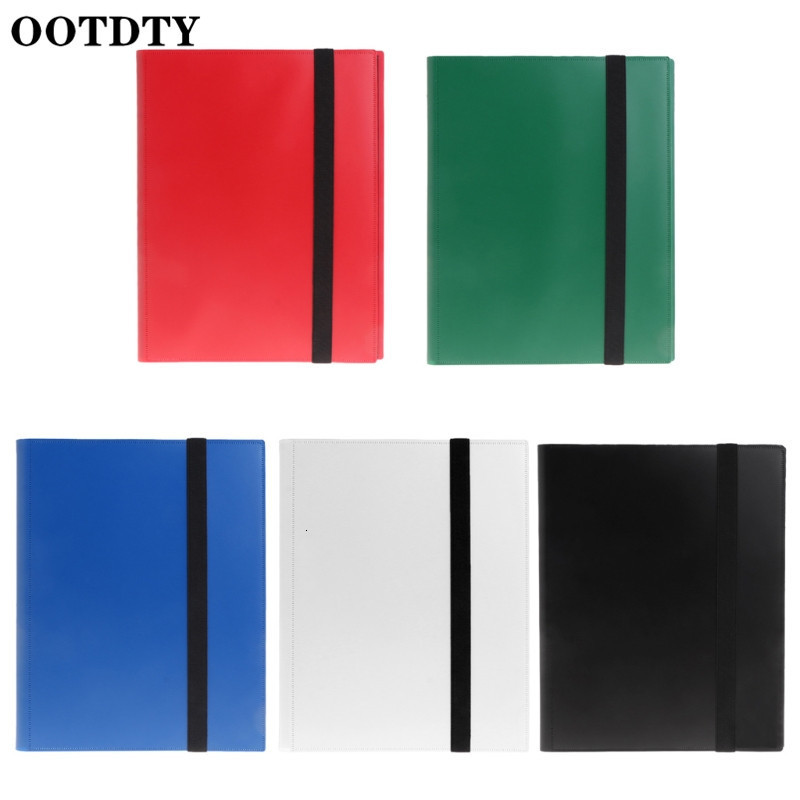 

Outdoor Games Activities 360 Cards Capacity Pocket Holder Binders Albums for CCG MTG Magic Yugioh Board Game Card Book Sleeve 230509