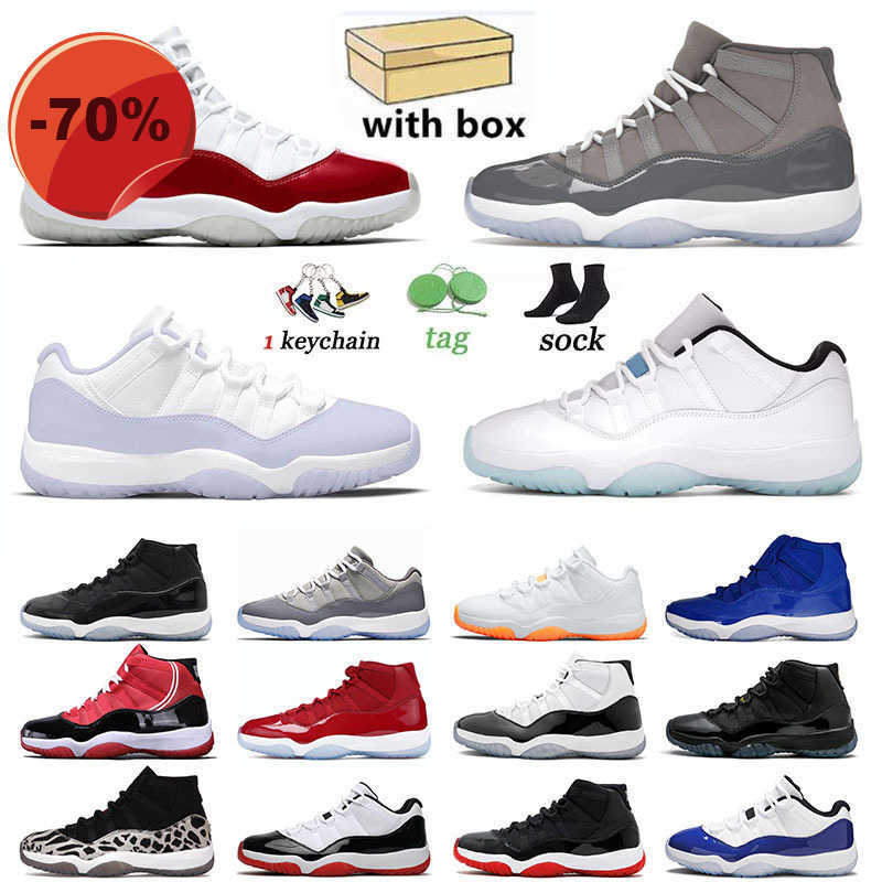 

Sandals With Box New Arrival Cherry 11 11s XI Designer Basketball Shoes Mens Womens Cool Grey High Animal Instinct Concord Space Jam Low Legend Blue Sports Sneakers, D3 40-47