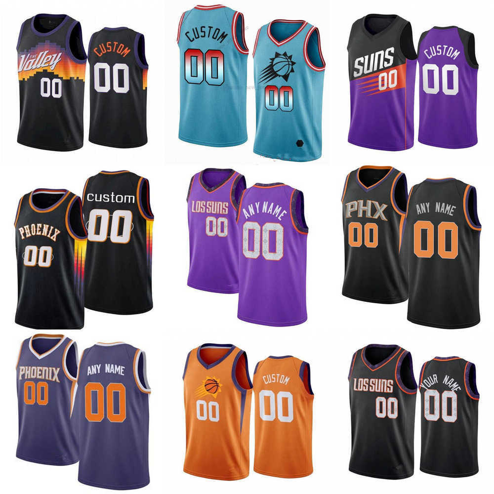 

Basketball Jersey Men Women Youth Phoenix''Suns''Custom 10 Damion Lee 11 Jock Landale 0 Torrey Craig 18 Bismack Biyombo 2 Josh Okogie, Color