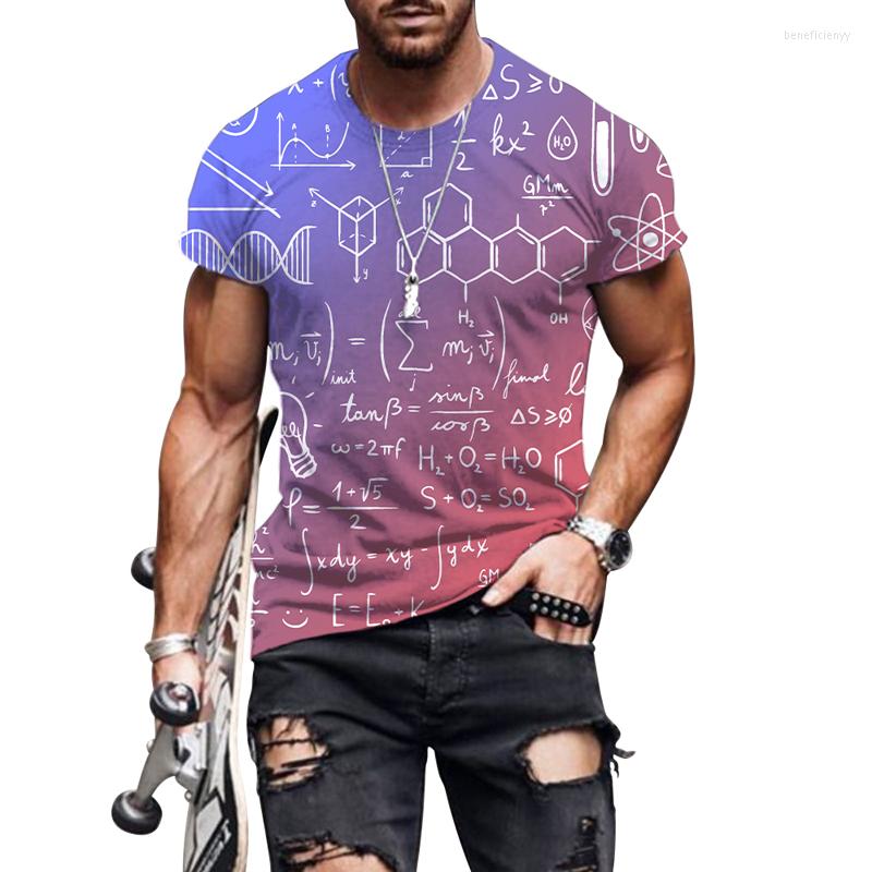 

Men's T Shirts Summer Mathematical Formula T-shirt 3D Printed Men Women Casual Fashion Oversized O-Neck Tops Tees Short Sleeve Clothing Boys, Etz3c230312o