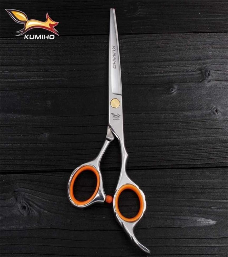 

KUMIHO hair scissors with micro serrated blade professional hairdressing high quality 6 inch 9cr13 2201255692931