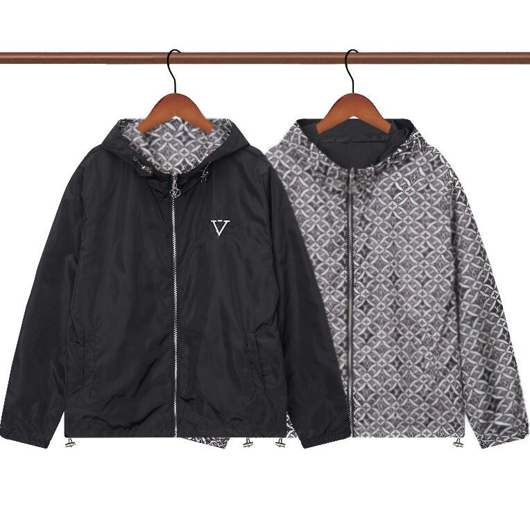

new Men's Jackets Women's Jacket Hip Hop Windbreaker designer jackets Men casual fashion Brand Sports Jacket Coat Reversible jacket