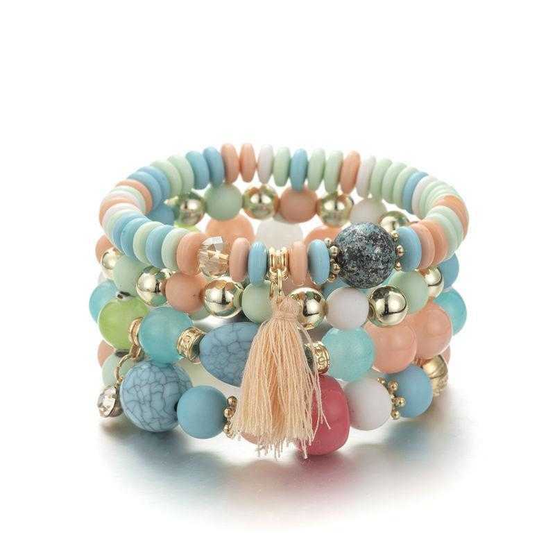 

Bracelet Tassel Acrylic Glass Beads Ornament Wholesale
