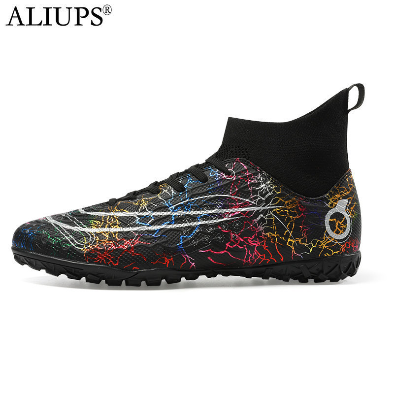 

Dress Shoes ALIUPS 33-45 Professional Soccer Shoes Man Football Futsal Shoe Sports Shoes Football Sneakers Kids Boys Soccer Cleats Children 230509, Ck15 black tf
