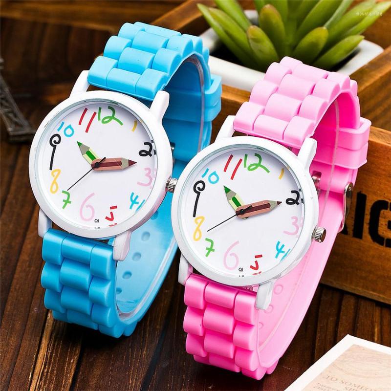 

Wristwatches Women Watches 2023 Fashion Personalized Pencil Pointer Quartz Watch Ladies Casual Dress Clock Female Wristwatch Relogio