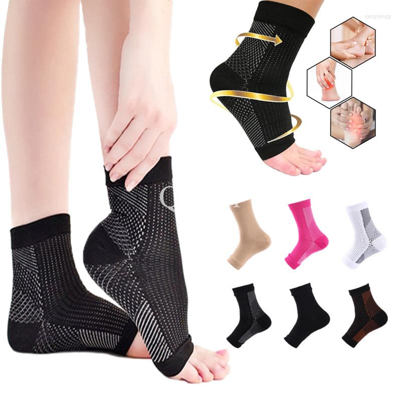 

Men's Socks Compression Sleeve Sports Ankle Brace Plantar Fasciitis For Achilles Tendonitis Joint Pain Reduces Swelling Heel Spur, 153-skin