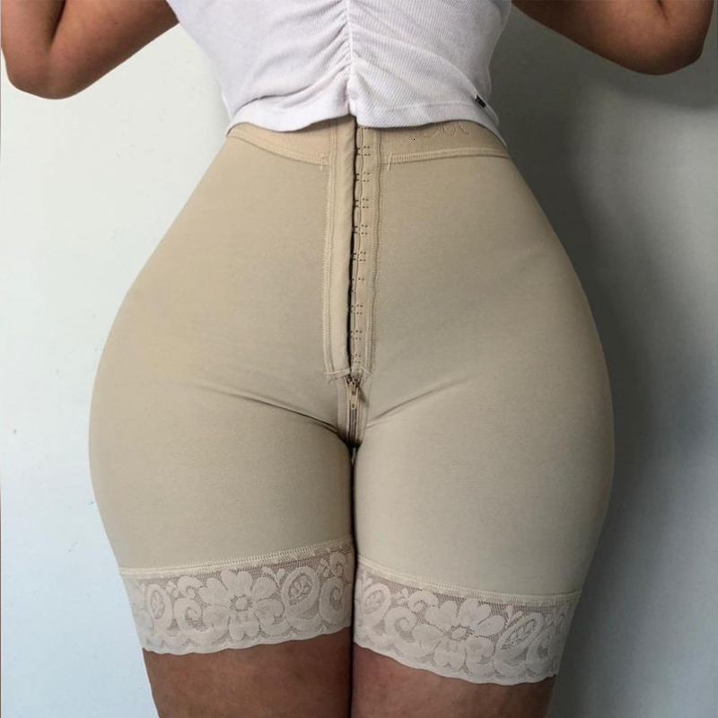 

Women's Shapers Bbl Shorts Faja Women Body Shaper High Waist Tummy Control Panties Girdle Shapewear Slimming Underwear Tight Abdomen Corset 230509, Al0128-black