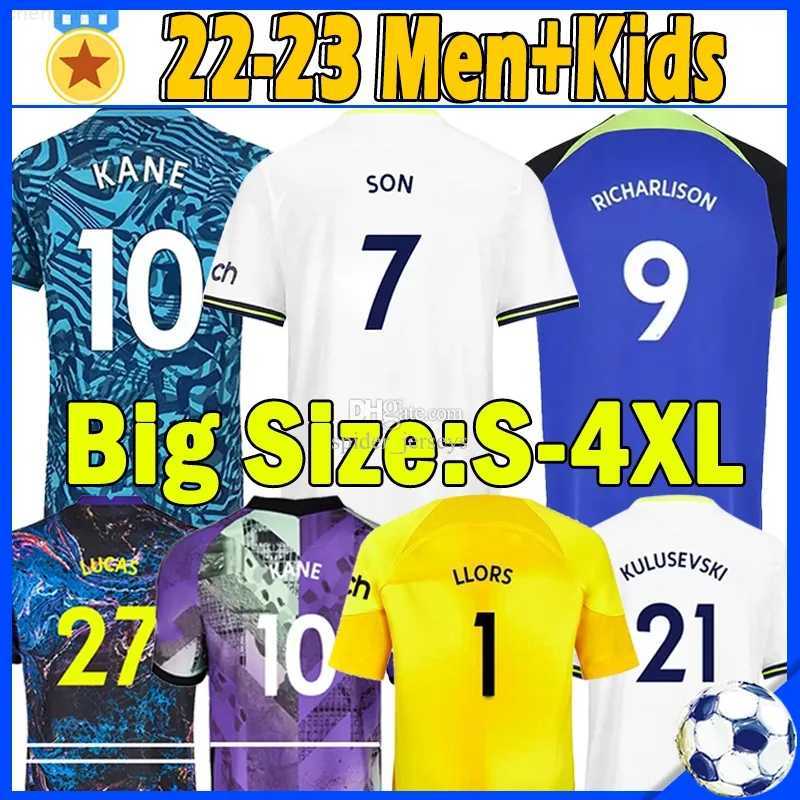 

Tottenham Hot Spurs 22 23 Soccer Jersey Soccer 10 Harry Kane 5 Pierre-Emile Hojbjerg 7 Son Heung-Min 30 Rodrigo Bentancur 15 Eric Dier 33 Ben Davies 19 Ryan Sessegnon, Colour