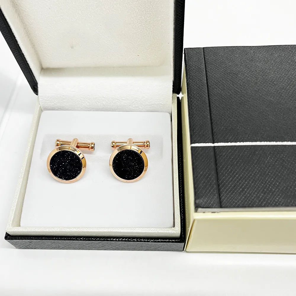 

L-M03 With Box Luxury Cufflinks Designer French shirt Cuff Links For Men High Quality