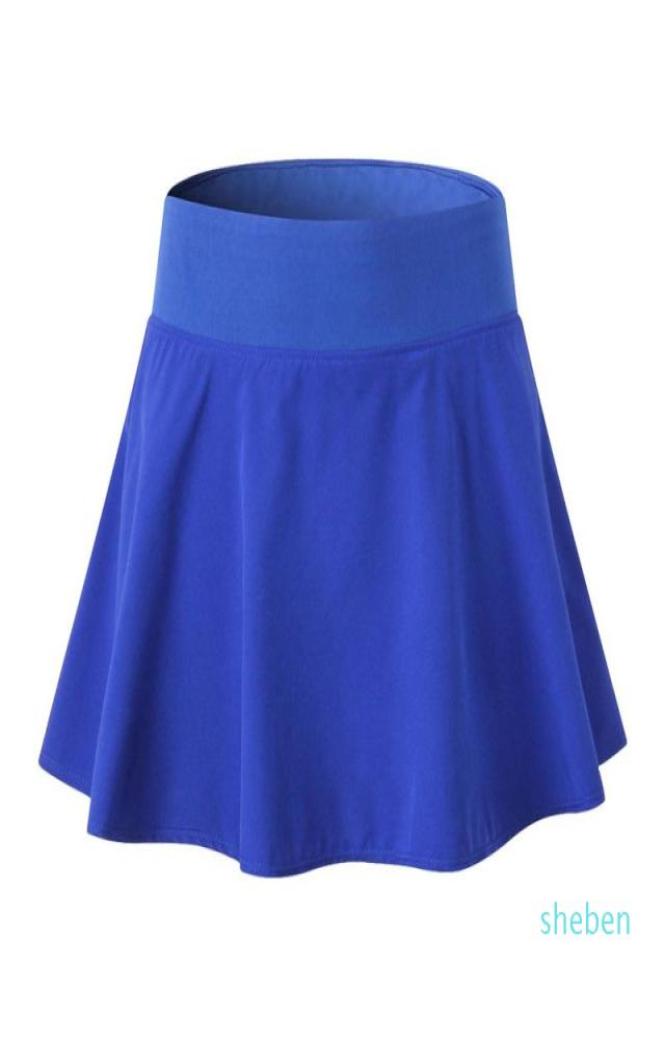 

Sports Tennis yoga Skorts Fitness Short Skirt Badminton breathable Quick drying Women Sport Anti Exposure Tennis Skirt6458922, Black
