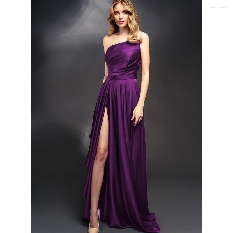 

Casual Dresses Wepbel Camisole Maxi Dress Women Sleeveless Wedding Bridesmaid Banquet Party Evening Gown Slim Fits Split Full Long, Rose red