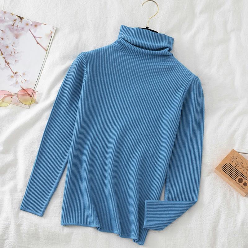 

Women's Sweaters Turtleneck Women Long Sleeve Top Pullover Knitted Sweater Jumpers Thick Warm Winter Clothes Woman 2023 Sueters De Mujer, Black
