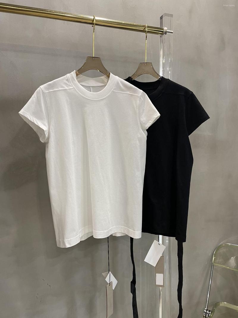 

Women' T Shirts Solid Color Streamer Decoration Slim Version Type Legging Short Sleeves, Black