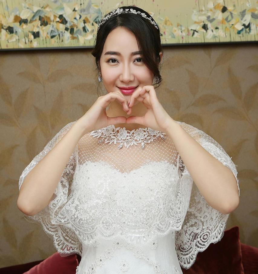 

2019 Summer Bridal Boleros Ivory Wedding Accessories Bridal Wraps Soft Tulle with Floral Applique Cheap 2172659
