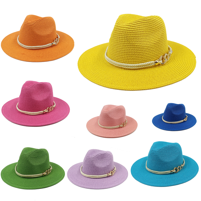 

Stingy Brim Hats straw women fedora for summer hat female seaside vacation beach net red sun 230508, 12