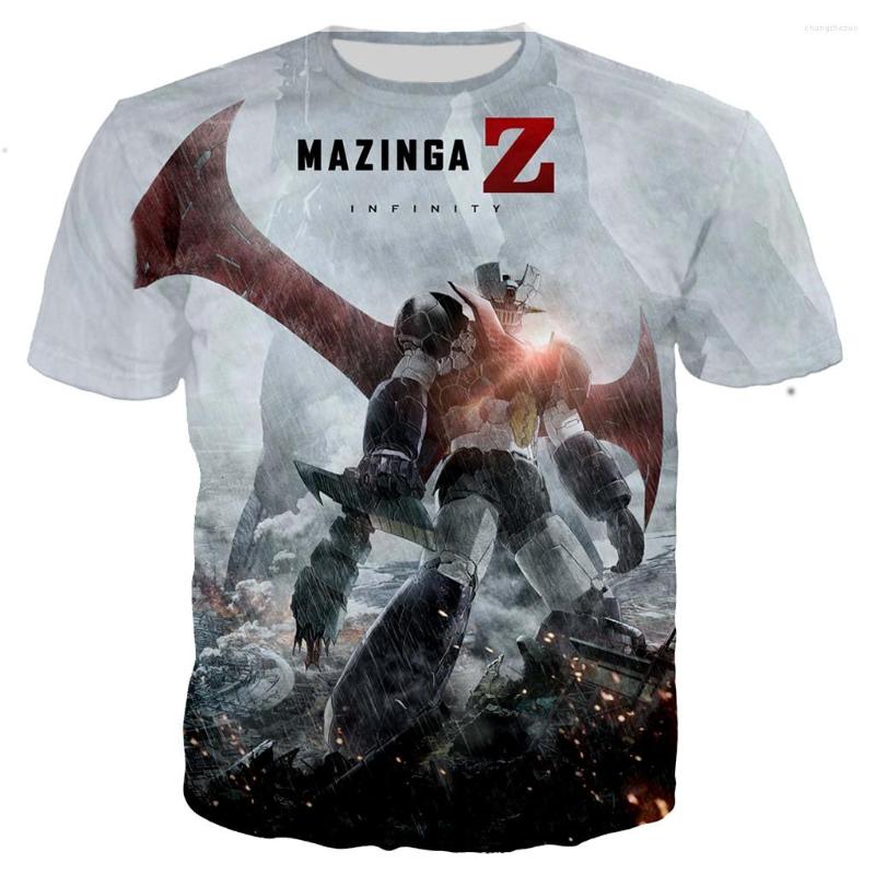

Men' T Shirts Japanese Robot T-Shirts Mazinger Z 3D Print Streetwear Men Women Fashion Oversized Shirt Harajuku Kids Boys Tees Tops, Atf3c220214f