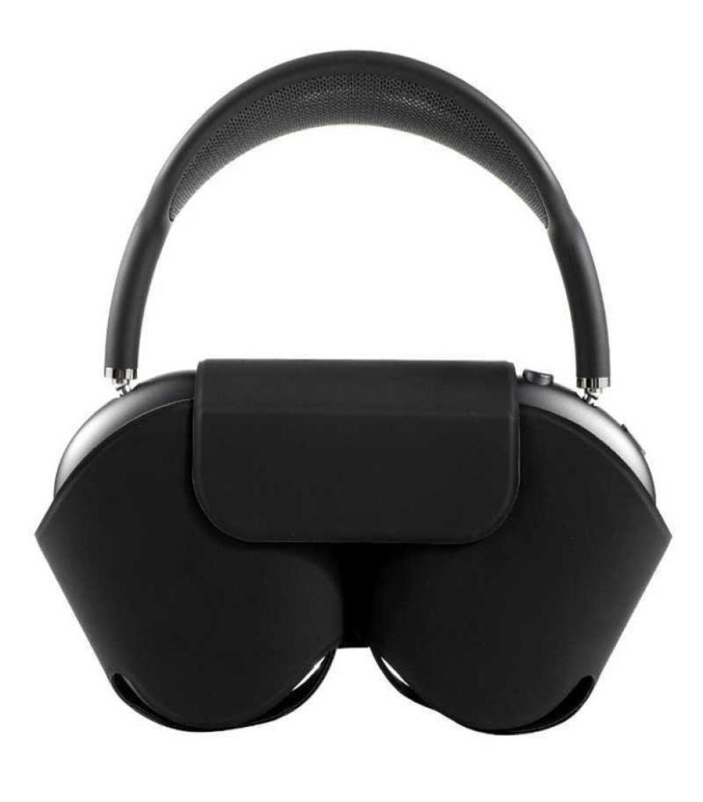 

Shell Ultra Smart Cases for AirPods Max Headphones Luxurys Leather Earphones Case Fit Apple Airpod max Headphoness Cover4397253, Black