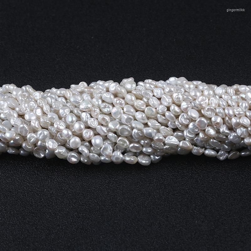 

Chains 6-7mm White Freshwate Keshi Pearl