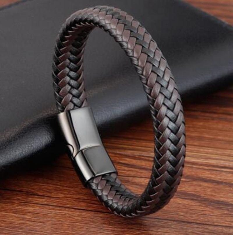

Bangle Fashion Bracelet Woven Men's Leather Special Birthday Party Jewelry Gift