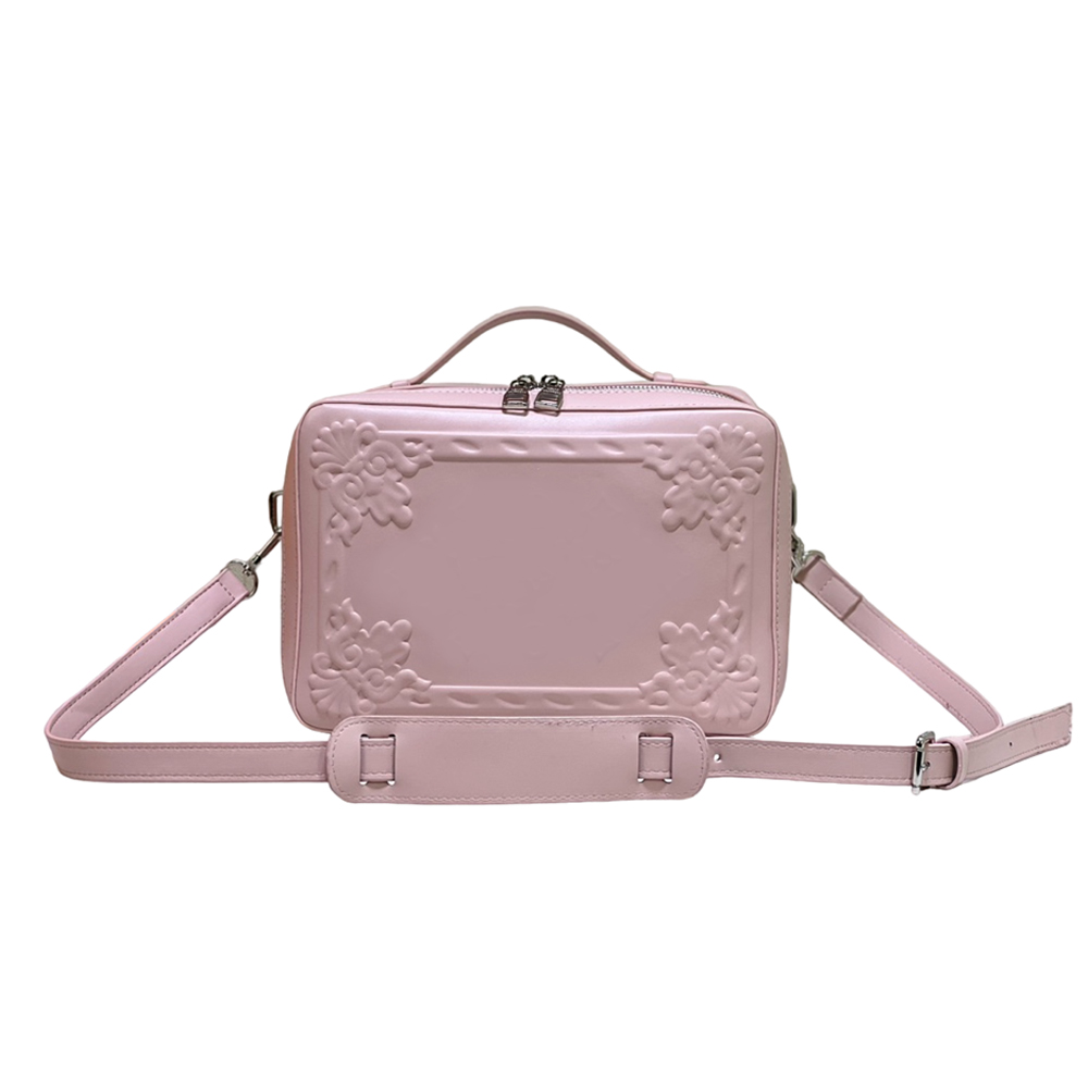 

1V Top Quality Designer Women Fashion Box Shoulder Bag Lichee Pattern Leather Handbag Rhombus Lattice Square Zipper Wallet Messenger Bag, Color 1