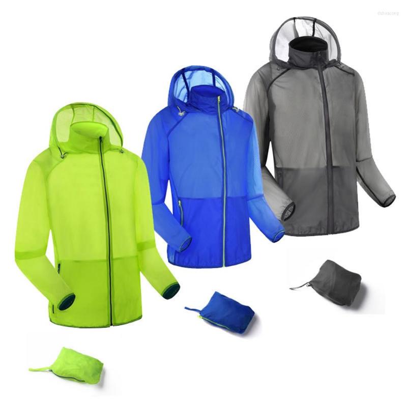 

Racing Jackets OUTTO Skin Coat Jacket UPF30 WindProof Cycling Blue Fluoresence Green Gray MTB Bike Sports Foldable Windbreaker, Fluorescence green
