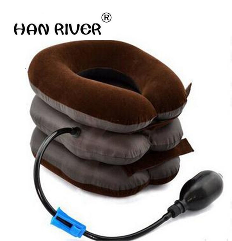 

Full Body Massager Cervical traction apparatus with inflatable neck stretcher health care toolsRelax tensions ease fatigue massage 230508