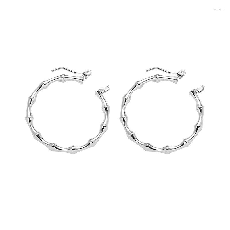 

Stud Earrings Minority Design Cool Retro Bamboo