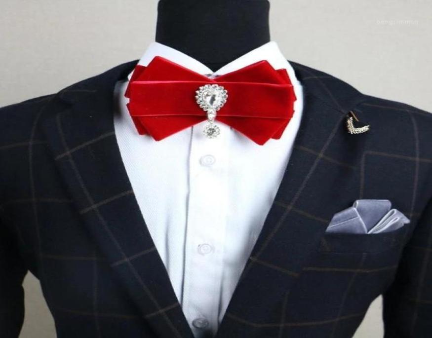 

Neck Ties Handmade Bow Tie Highgrade Men039s Business Banquet Wedding Host Groom Suit Shirt Jewelry Gifts Velvet Bowtie17853559