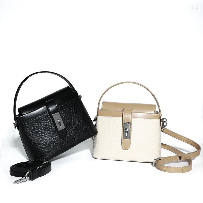 

Evening Bags Vintage Crossbody Cowhide Cell Phone Shoulder Bag Genuine Leather Messenger Fashion Daily Use For Women Wallet HandBags, Beige