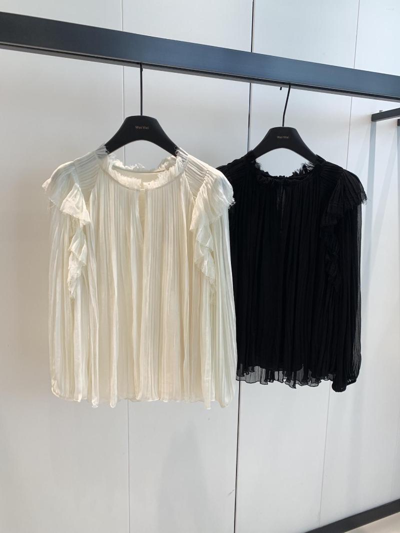 

Women' Blouses 2023 Women Fashion Long Sleeve Sexy Casual Spliced Shirt 0417