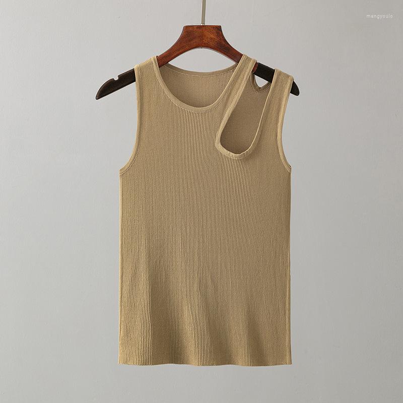 

Women' Tanks 2023 Women' Interior With Summer Hollowed Out Leggings, Khaki