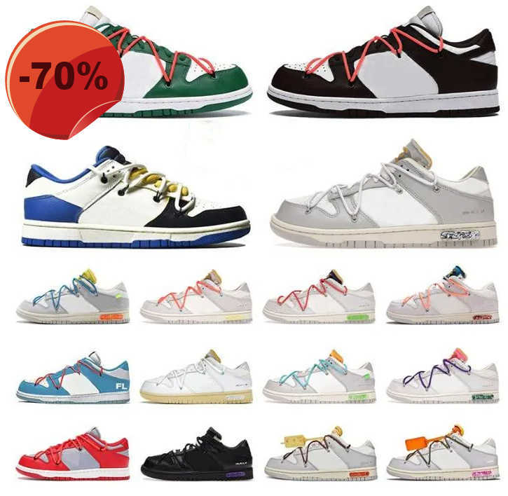 

Sandals With Box 2023casual Shoes Designer Ow Men Women Running Sports Shoes No1-50 Lot the Offs White Sb Dunks Low Skate University Blue Fra, 10
