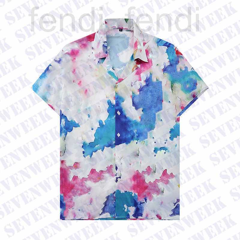 

Men's Casual Shirts luxuriousWater Color Print Mens T Tops Clothing Fashion Couples Shirt Short Sleeve Tshirt For Men Women T6IV, Colorful