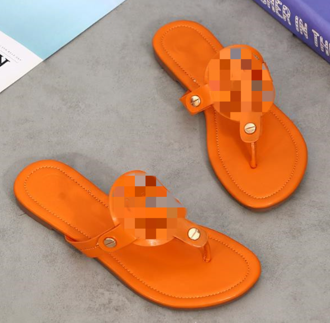 

Quality Women's Slippers Flip-Flops Fashion American Leather Slippers European and American Flat Shoes Women, 13