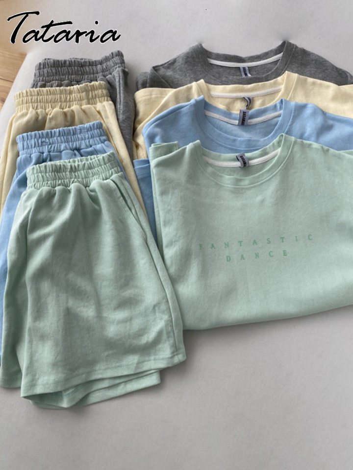 

Women' Tracksuits Casual Summer Top and Shorts Set for Women Tracksuit Two-piece Suit Female Sports Short Sleeve Print Letter Classic Women' Suit 230508, Orange