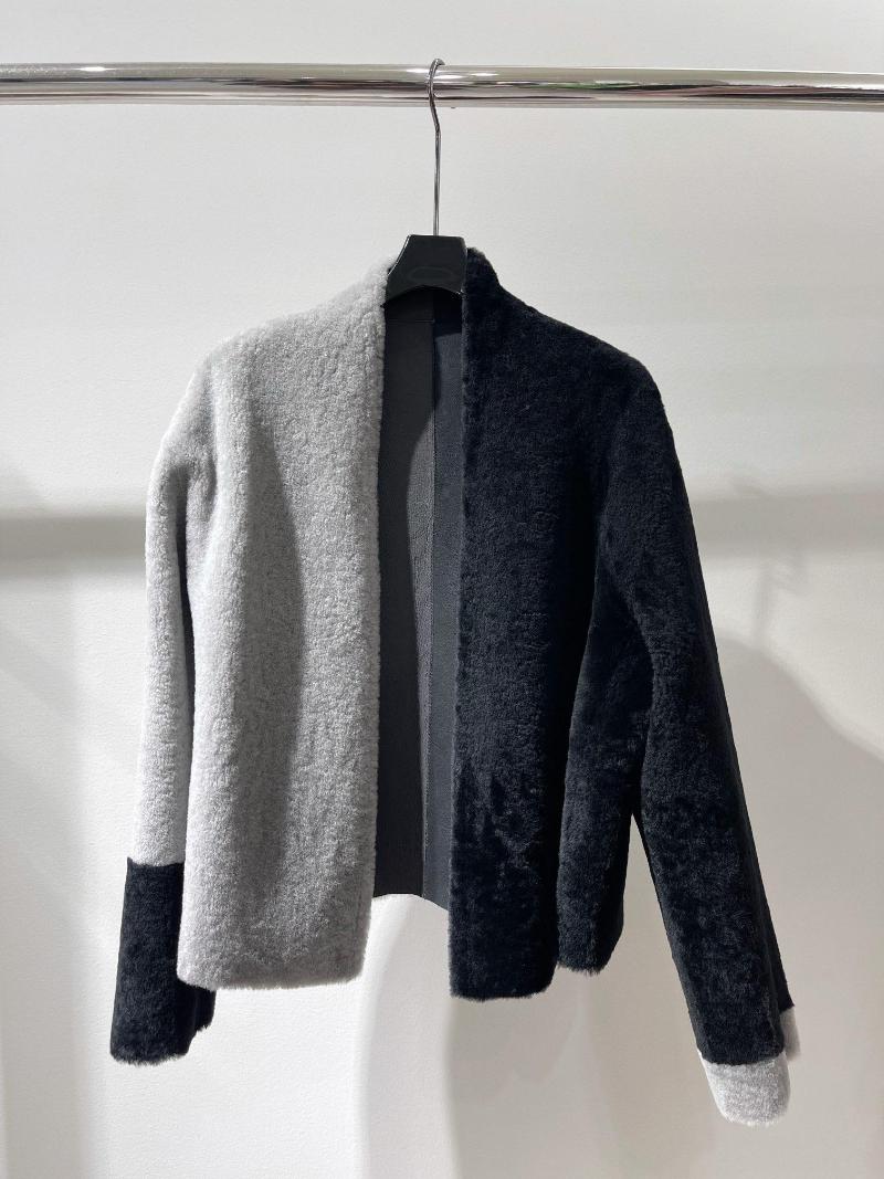 

Women' Knits Pieced Color Fur Coat Warm And Comfortable Loose Version Of A Hundred One Fashionable Temperament 2023 Winter 0812, Picture color