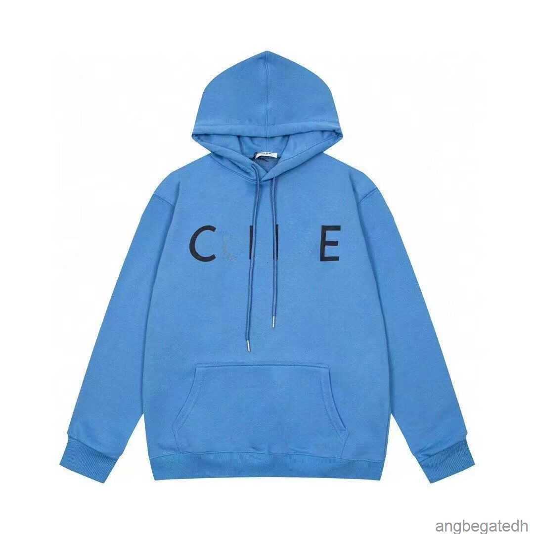 

Men's Hooded Ce Sweatshirt Pullover Designer Long Sleeve Celins Letter Fashion Hooded Couple Winter and Autumn Casual Fashion Sweater7crj