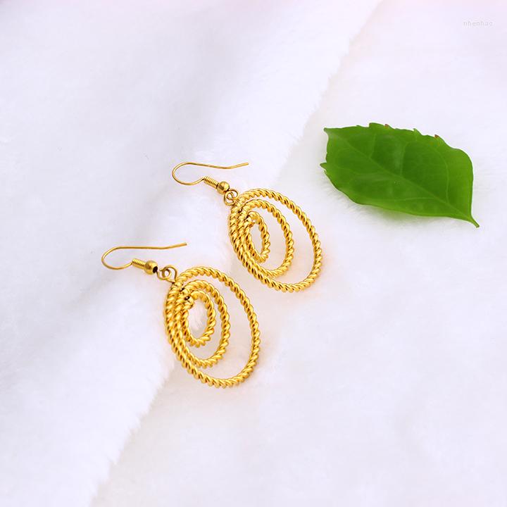 

Dangle Earrings Fansheng Design Wedding Bohemia Style Round Fashion Earring For Women