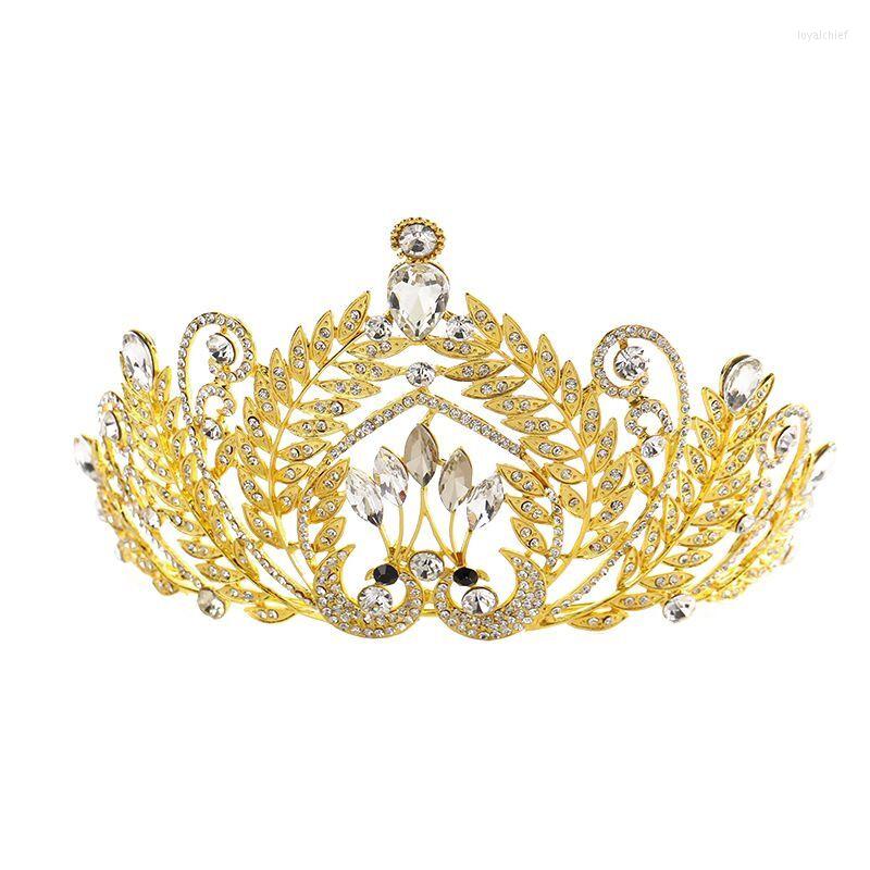 

Hair Clips Women's Luxury Peacock Rhinestone Crown Bridal Party Birthday Tiara