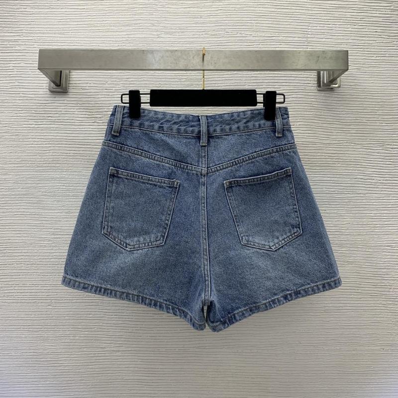 

Women' Shorts 2023 Summer Women' Denim Embroidered Letter Fashion Y2K W1571-15012