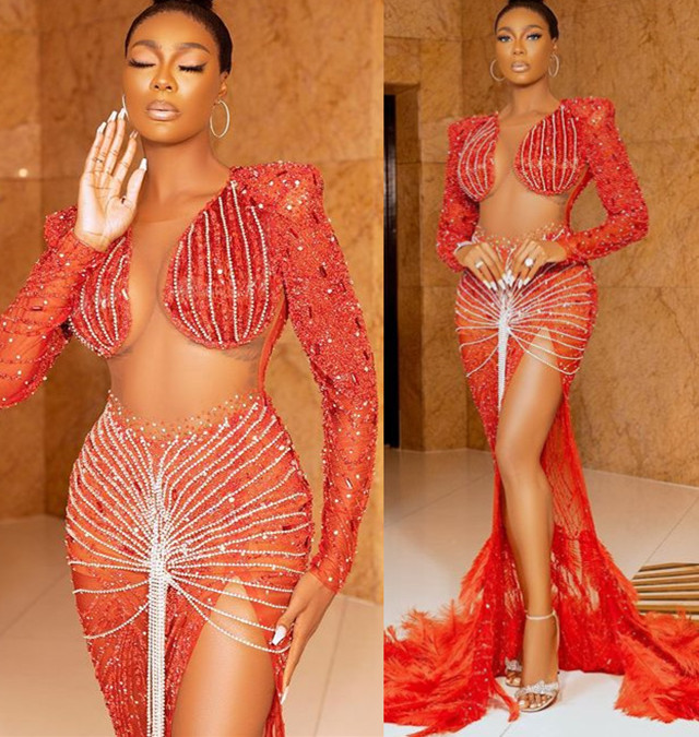 

2023 May Aso Ebi Red Mermaid Prom Dress Beaded Crystals Feather Evening Formal Party Second Reception Birthday Engagement Gowns Dress Robe De Soiree ZJ212, Black