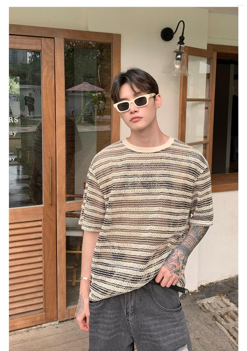 

Men's T Shirts Q04796 Fashion Men's Tops & Tees 2023Runway Luxury European Design Short Print Party Style T-Shirts, Picture shown