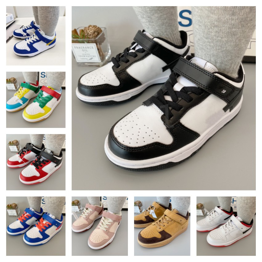 

Panda White Black sb low Skate running shoes flat sneakers low Grey Fog UNC Syracuse Medium Olive Coast Valentines day kids dunksb dunks casual dunkes trainers 24-37, Color 10