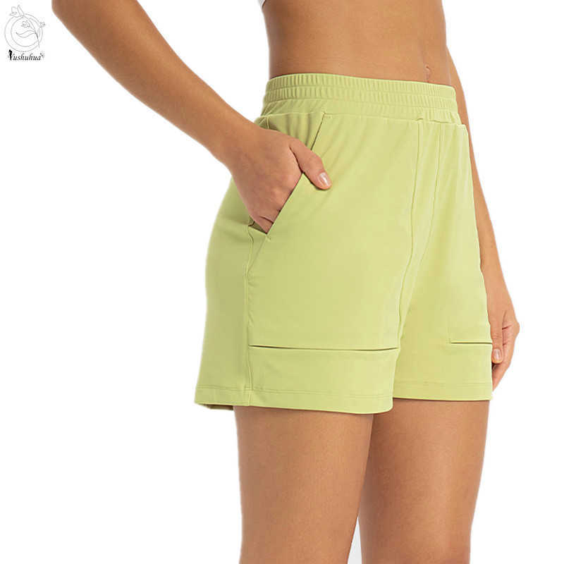 

Women' Shorts Women Leisure High waist Shorts All-match Fashion Shorts Outdoor Running Shorts Women Breathable Shorts Soft Sports Shorts AA230508, Brown