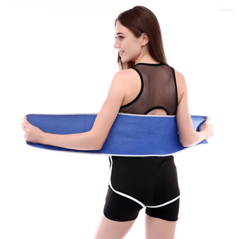 

Waist Support Slimming Belt Female Modeling Strap Lumbar Back Faja Trainer Weight Loss Fat Burn Shaper Men Women Corset, Blue