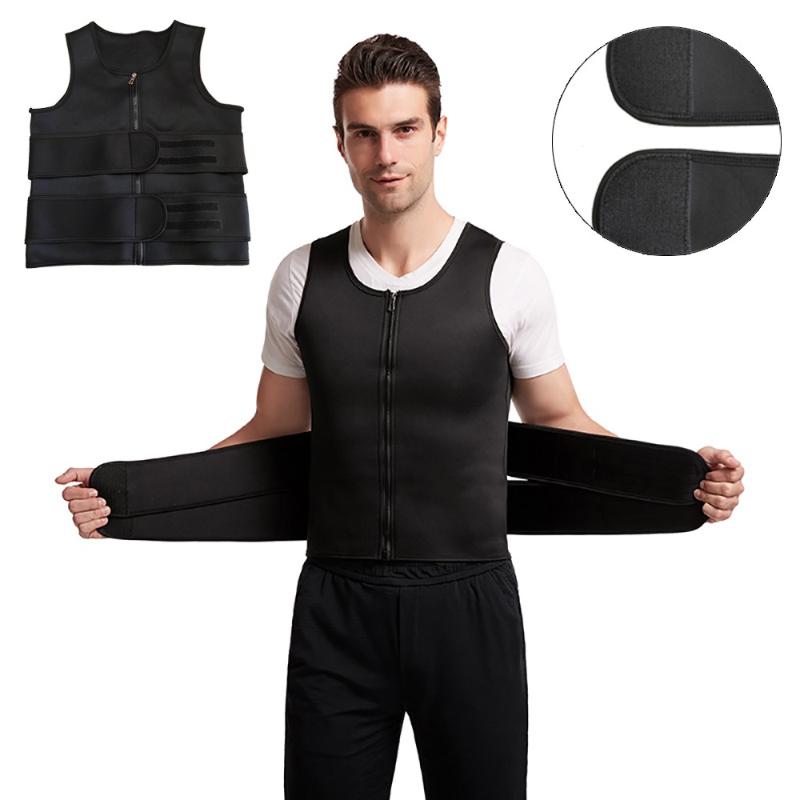 

Waist Support Belt Male Slimming Trainer Safety And Survival Tactical Corset Top Posture Corrector Body Shaper, Black