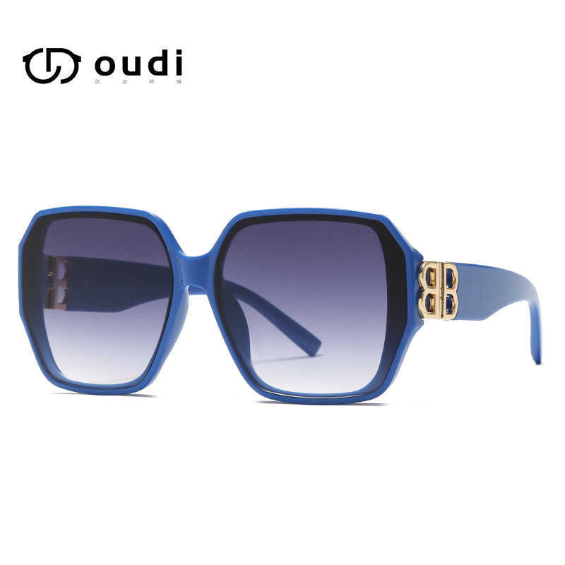 

21002 sunglasses Fashion large frame gradient outdoor men's and women's Sunglasses UV400