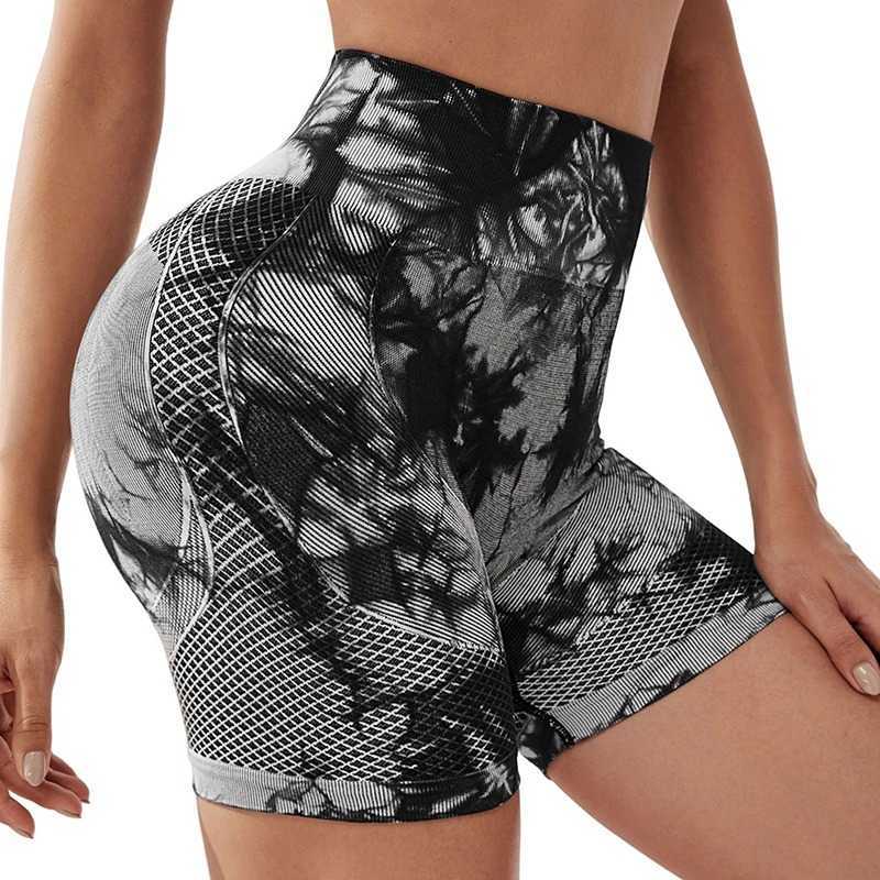 

Women's Shorts Scrunch Butt Sport Short Tie Dye Shorts For Women Fitness Gym Shorts Seamless Summer Pants High Waist Leggings Sportswear AA230508, Black