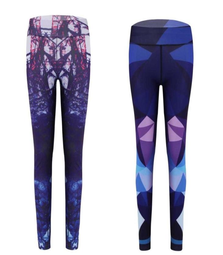 

Yoga Pant Women High Waist Push Up Leggins Sport Femal Fitness Running Energy Elastic Trousers Gym Clothing7113056, Blue