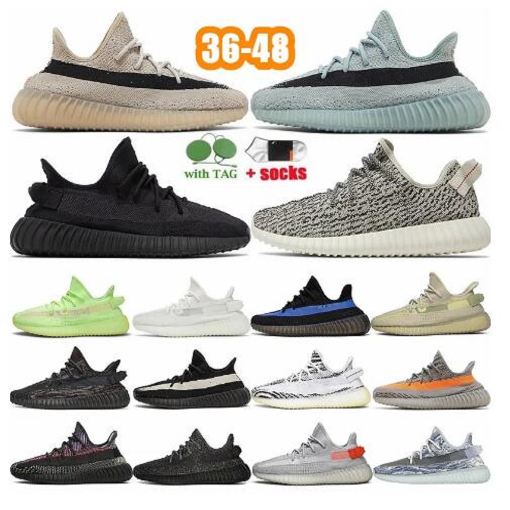 

Big Size 46 47 48 Running Shoes For Men Women Bone Onyx Zebra Beluga Reflective Granite Slate Salt Static Oreo Bred Designer Sneaker Famous trainers, #102